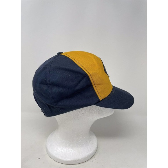 Vintage CUB SCOUTS Wolf Cubs Boy Snap Back Hat Cap BSA Yellow Navy Small Medium - Picture 6 of 10